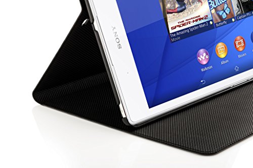 Forefront Cases® Neue Leder Hülle / Tasche / Case / Cover für Sony SGP611 Xperia Z3 Tablet Compact 20,3 cm (8 Zoll) – Rundum-Geräteschutz und intelligente Auto-Sleep-Wake-Funktion mit 3-JAHRES-GARANTIE VON FOREFRONT CASES – inkl. Eingabestift und Displayschutz - 7