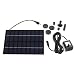 Produktbild ILS - Solar Pumpe Solar Power Wasser Pumpe Panel Satz Springbrunnen Teich Pool Wasser Garten Tauch Wasser Pumpe