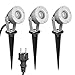 Produktbild parlat LED Gartenleuchte mit Erdspieß, Wetterfest, IP44, 5W, 100lm, warm-weiß, 3 STK.