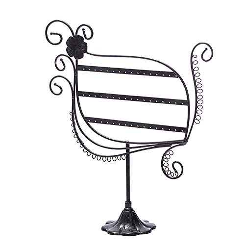 Preisvergleich Produktbild Deko Wohnzimmer Schmuckständer Ausstellungsstand Eisen Ohrringe Ohrstecker Schmuckständer Ausstellungsstand Prinzessin Schmuck Display Display Kreative Schmuck Aufbewahrungsständer Ohrringe Box Creati