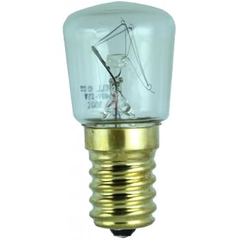 Heat Resistant 300°C Bulb 25W Oven Light Bulb - E14 SES Screw 240v 300 C Heat Resistant H 936933