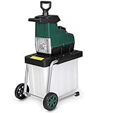 🍃 leichte Arbeitsweise: Der Ein-/Ausschalter ist mit einem Rückwärtslauf ausgestattet, wodurch sich eventuelle Blockierungen leicht beheben lassen. Entspanntes Arbeiten wird durch den abnehmbaren Einfülltrichter & gleichmäßigen Selbsteinzug Simpel gemacht - ebenso einfach ist der Transport, der durch das geringe Eigengewicht von nur 20 kg und angebrachten Rädern einfach und rückenschonend gestaltet ist. Der Gartenhäcksler ist besonders effektiv, wenn Sie hartes Holz und Äste häckseln wollen.