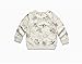 Oissie Baby Boys Raglan Long Sleeve Sweater Tee 24M Animal Print