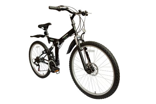 ecosmo ecosmo zusammenklappbares Mountainbike-Fahrrad 66 cm / 26 Zoll, 21 Gänge SHIMANO-26SF02BL - 3