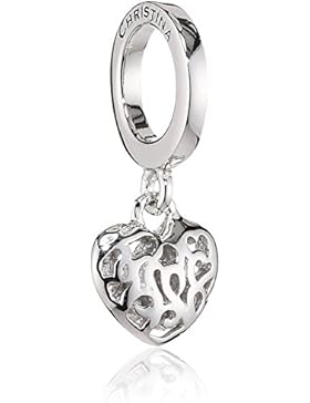 Endless Bead/Charm 925SI Hearts in Hearts