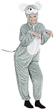 Widmann 9269B - Erwachsenenkostüm Maus, Overall mit Maske, Größe M / L