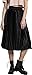 Produktbild Urban Classics TB1733 Damen Rock Ladies Velvet Plisse Skirt, Schwarz (Black 7), 46 (Herstellergröße: XL)