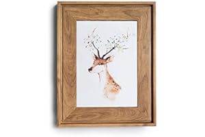 HUIXIANG Cornici Foto 15x20 Cornice Vintage per Foto di Legno Rustico Retro Portafoto da Tavolo o Parete Appendere Verticale e Orizzontale, Regalo per Matrimonio Genitori Amici Home Decor 6x8 Legno