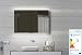 Produktbild Lux-aqua Alu Badezimmerspiegelschrank mit Beleuchtung LED - YDC 100x70cm