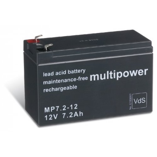 akku-net Bleiakku (multipower) MP7,2-12 Vds, 12V, Lead-Acid