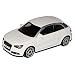 Produktbild Bburago Audi A1 3 Türer Weiss Ab 2010 1/43 Modell Auto mit individiuellem Wunschkennzeichen