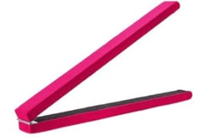 Fun!ture 7ft Folding Gymnastics Balance Beam | Faux Suede | Kids Fitness Training | Home Gym Exercise | Stainless Steel Feet | Soft-Close Hinges | Non Slip | Made in the UK