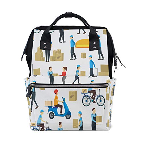 Preisvergleich Produktbild Arbeiter Fleißige Seriuos Große Kapazität Wickeltaschen Mumie Rucksack Multi Funktionen Windel Wickeltasche Tote Handtasche Für Kinder Babypflege Reise Täglichen Frauen