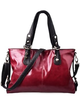 Gezu Umhängetasche Damen PU Leder Handtasche Schultertasche Geldbeutel Tasche Damentasche Henkeltasche GZGZPB001