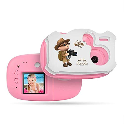Preisvergleich Produktbild WYXIN Kinderspielzeug-Digitalkamera für Jungen - Kreative Mini-Kleinkind-Spielzeugkamera mit Speicherkarte + austauschbarer Abdeckung und DIY-Aufkleber