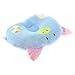 Umiwe(TM) Blue Soft Cotton Piggy Shape Baby Newborn Infant Sleeping Head Support Pillow Positioner With Umiwe Accessory