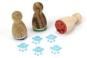 Stemplino Mini sello nube de lluvia