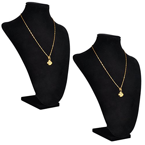 vidaXL 2x Schmuckständer Halsketten-Halter Ständer Schmuck-Büste Präsentation Display - 2