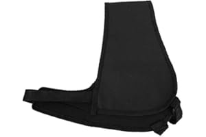 Namvo Durable Construction Protective Shooting Pad, stoßfestes Schulterpolster mit verstellbarem Riemen (schwarz)