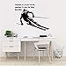 Produktbild Skifahren Zitat Kunst Aufkleber Skisport Vinyl Wandaufkleber Kinderzimmer Skispringen Freestyles Dekoration Kindergarten Schlafzimmer Dekor 57X72 Cm