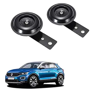 Vagary Round Shape Car Windtone Horn for Volkswagen T- Roc