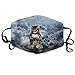 Produktbild Cat On Cloud Sea Face Mouth Mask Unisex Polyester Comfy Anti Dust Masks