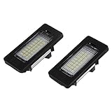 luz matricula led bmw e90 Cada luz de la matricula esta equipado con 24 3528 SMD LED, la produccion de luz super brillante.