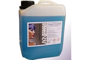 ‎A4N AKTIVE4NAILS Nail Cleaner für Gelnägel Entfetter Reiniger Isopropanol (Cleaner Blau 2500ml)
