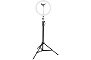 KSIX Kit Studio Live LED-ring med stativ 1,60 cm för