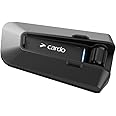 CARDO PACKTALK Edge Sistema di Comunicazione Bluetooth per Moto Citofono con Cuffia - Confezione Doppia, Nero