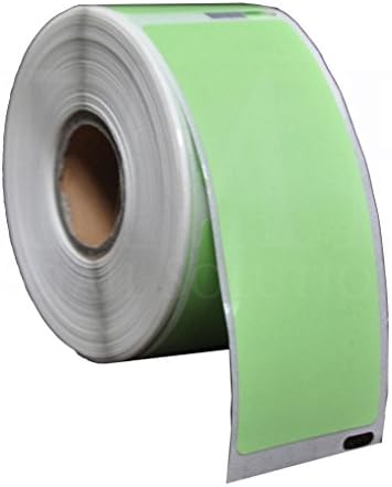 10 x Coloured Dymo Sieko 99014 Compatible Address Label Rolls - 54mm x 101mm - for All LabelWriter 4XL 450 400 330 320 310 Turbo Sieko SLP 430 420 240 220 SLP Pro Turbo (260 Labels/Roll) - MAILERPRO® Range (Green)