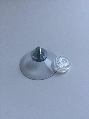 20 x Saugnapf / Saugnäpfe Ø 40mm mit Rändelmutter - 2