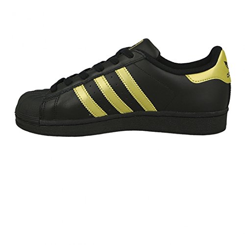 Adidas Superstar Foundation Mädchen Sneaker Schwarz, 38 -