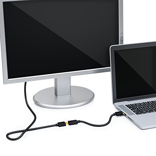 deleyCON 1m HDMI Verlängerung Kabel – kompatibel zu HDMI 2.0a/b/1.4a – UHD / 4K / HDR / 3D / 1080p / 2160p / ARC – High Speed mit Ethernet - 6