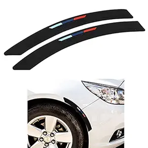 Speedwav Car Wheel Wells Fender Eyebrow Edge Trim Side Bumper Protection Guard - Black Black Gear Lever Boot For Hyundai Santa Fe Bumperedge38