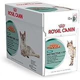 Royal Canin Feline Portionsbeutel Multipack Instinctive plus 7 in Gelee 12x85g, 1er Pack (1 x 1.02 kg)