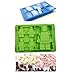 Produktbild CISL Silikonbackform Silikon Backform Lego Figuren Männchen 16 x 11 cm Grün*Neu*OVP*