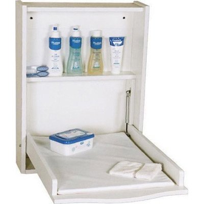 Preisvergleich Produktbild Quax Wickeltisch – Tisch Hat Quax Wand-Wickeltisch – White