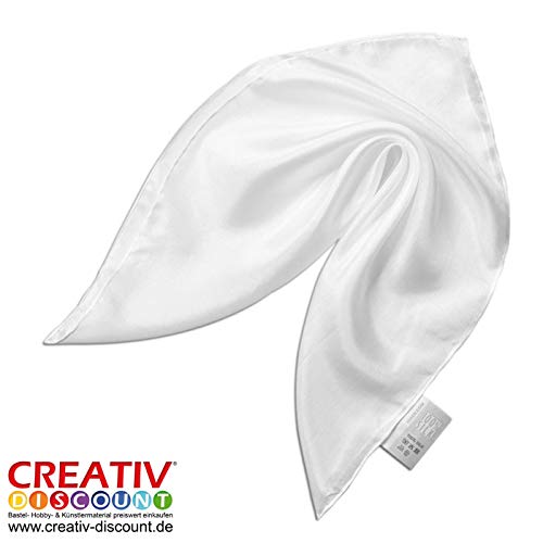 Preisvergleich Produktbild CREATIV DISCOUNT ® Seiden-Tuch, ca. 110x110 cm, Pongé 05