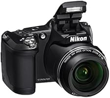 Nikon Coolpix L840 Fotocamera Digitale Compatta, 16 Megapixel, Zoom 38X, Wi-Fi, LCD 3" basculante, colore: nero [Nital card: 4 anni di garanzia]