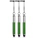 Produktbild C63 – Eye Mini ausziehbarer kapazitiver Stylus-Eingabestift für HTC Desire (3-Pack), grün