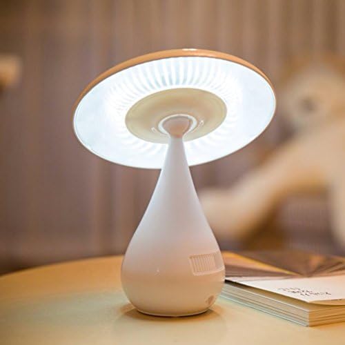 Mushroom Lamp Lonizer Air Purifier USB Rechargeable LED Desk Night Light with Touch Adjustable Brightness / Health Negative Ion Anti-radiation