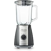 Morphy Richards Total Control Glass Jug Blender with Ice Crusher Blades, 5 Speed Settings, Pulse Control, 600 W, 1.5 litres, 