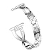 Produktbild Happy Event Uhrenarmband aus Metallkristallarmband für Samsung Galaxy Watch (42mm) (Silber)