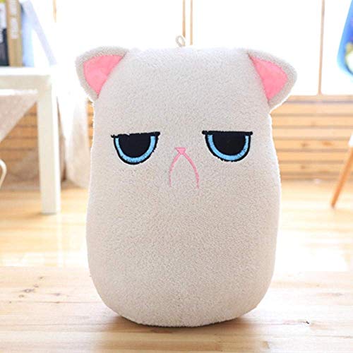 angry cat plush