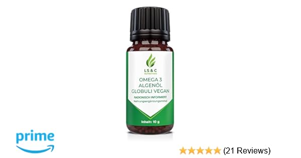 Omega 3 Algenol Globuli Vegan Algen Hochdosiert Mit Premium