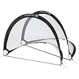 TRANSPORT: Zusammen gefaltet können die Fußballtore einfach in der im Lieferumfang enthaltenen Tragetasche verstaut, transportiert und gelagert werden