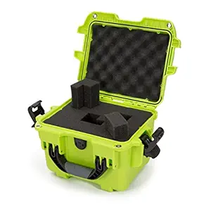 Nanuk 908 Hard Camera Case with Foam, Lime (908-1002)