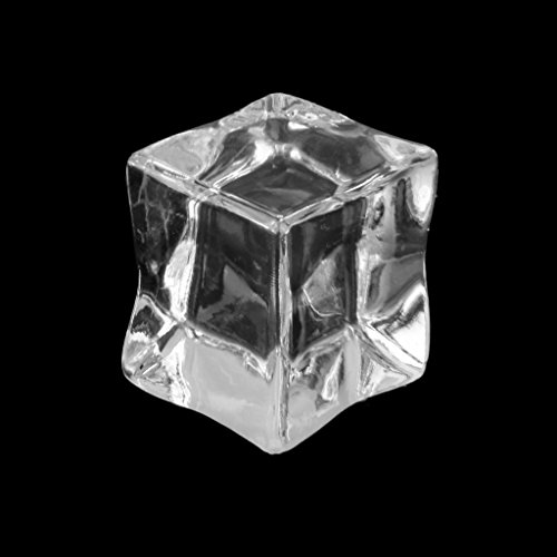 20pcs Künstliche Acryl Eiswürfeln Kristall Barwar Hochzeitsdeko – 3cm - 7