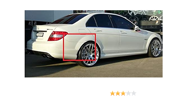 C Klasse W204 Radkastenverbreiterungen Kotflugelverbreiterungen Amg Style Amazon De Auto Motorrad